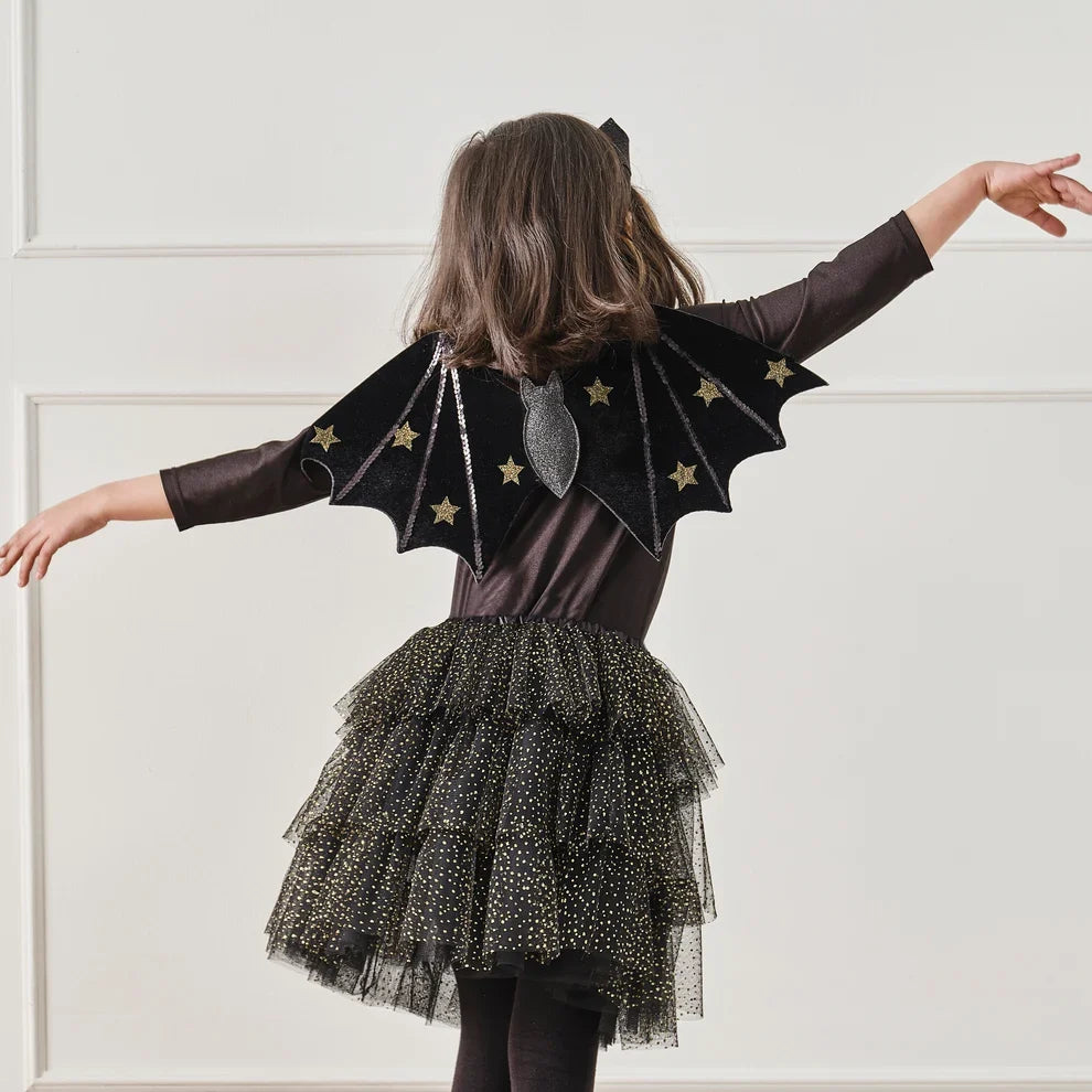 Sparkle Black & Gold Tiered Tutu 3-5 Years